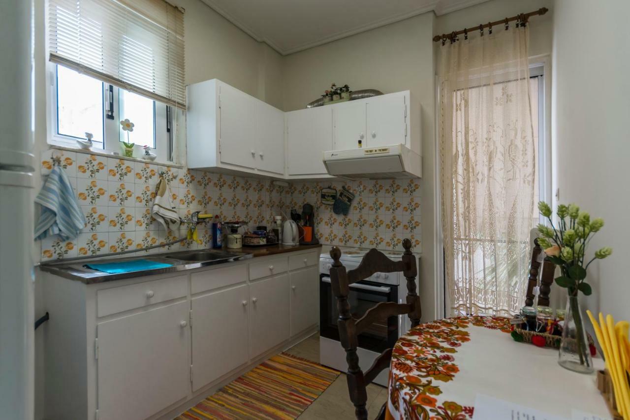 Cozy & Quiet Central Apartment 卡拉马塔 外观 照片